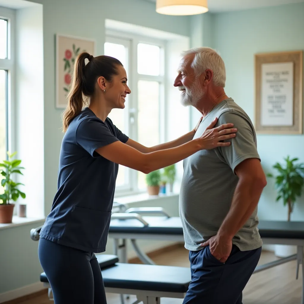 Seniorzy grający w gry planszowe w przyjaznej, wspólnej przestrzeni.